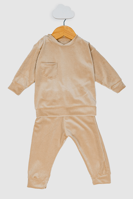 CONJUNTO - PLUSH ACANALADO