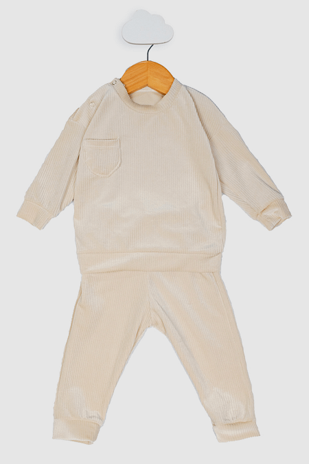 CONJUNTO - PLUSH ACANALADO