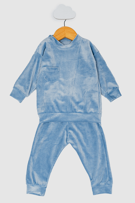 CONJUNTO - PLUSH ACANALADO