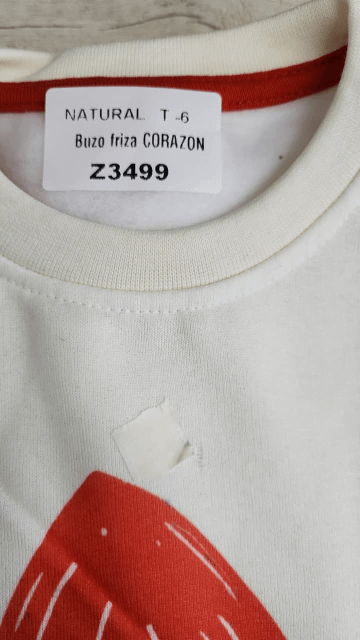 BUZO - FRISA - SEGUNDA SELECCIÓN