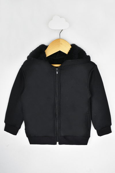 CAMPERA - FRISA CON PIEL