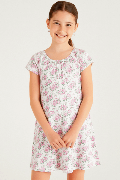 Vestido -Algodón con lycra